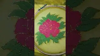 viral gutta cone fabric painting #painting #art (imrana art studio)