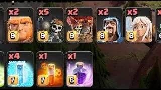 Unbeatable Queen walk and 13th town hall strategy | COC | HeadStart GameRs