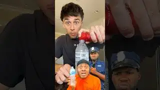 I Tested The Exploding Water Bottle 😱 @tyler.vitelli
