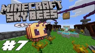 Minecraft Sky Bees Ep.7 Botania & Wither Battle