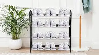 4-Tier Stackable Shoe Rack | The secret to organizing your shoes like a pro | Best Shoe Rack