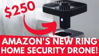 Watch Amazon&rsquo;s New Ring Home Security Drone - $250 Home Drone System - Geeksvana