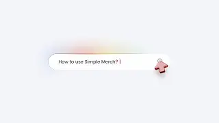 How to use simple merch feature?