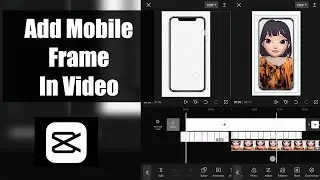 How to Add Mobile Frame on Capcut (Hindi / Urdu) Tutorial
