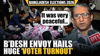 Bangladesh election largely peaceful, over 60% voter turnout: Envoy Riaz Hamidullah