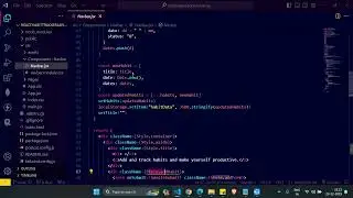 Habit Tracker App with React