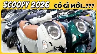 Honda Scoopy 2026 mới ra mắt ĐẸP như Stylo 160 | CUA Vlog61