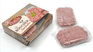 Ferial Steaks Hach&eacute;s Le Boucher Fa&ccedil;on Bouch&egrave;re x4, 15% MG 560g