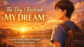 The Day I Realized My Dream | A Quiet Story About Purpose, Presence, and English