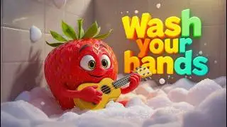 Berry Jam🍓🫧Wash Your Hands 2🍓💦🧼👐🚿 with Berry Jam! (Fun & Easy Hygiene Song)