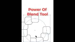Blend Tools Use | Shape Design | Adobe illustrator Design | Graphics Design tutorial