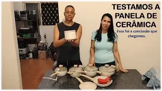 Testamos a Panela de Cerâmica e olha só o resultado!