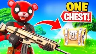 Die NUR EINE KISTE Challenge in FORTNITE RELOAD! 😳 (Viel zu krank)