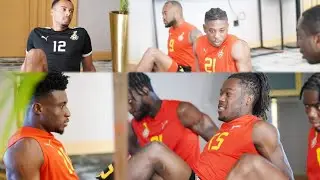 BLACK STARS CAMP NEWS 13 PLAYERS REPORT IN CAMP, JORDAN AYEW, KUDUS MOHAMMED OTHERS