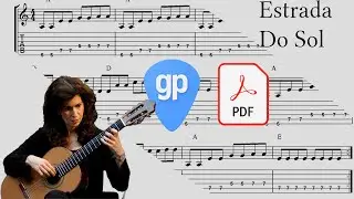 SHARON ISBIN - Estrada Do Sol [Road To The Sun] Guitar Tabs [TABS]