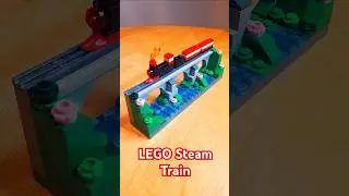 Lets Build a LEGO Steam Train! #lego #shorts