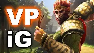 VP vs iG - TI7 Group Stage Final Match and RESULTS! DOTA 2