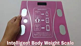 Easiest Way to Monitor Body Fat % and B.M.I with Bluetooth Weight Scale