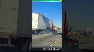Video Shows Semi-Truck Dragging Car Down Illinois Highway