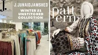 J.JUNAIDJAMSHED Winter 2021 || Jdot Latestwinter women Unstitched Collection 2021