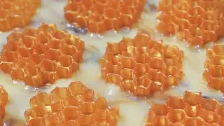 Honey and Coconut Cream Cold Process Soap Making