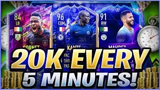 20K EVERY 5 MINS FIFA 22 BEST TRADING METHODS (FIFA 22 SNIPING FILTERS & FLIPPING)