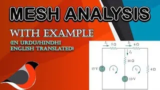 MESH ANALYSIS (EXAMPLE) | EASIEST WAY