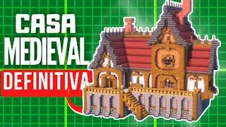 Tutorial: ULTIMATE MEDIEVAL House Survival in Minecraft.