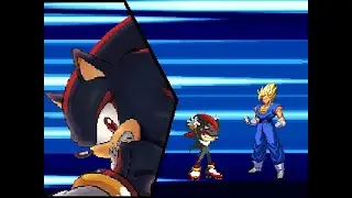 MUGEN Knuckles The Echidna (Vs Style) And Shadow The Hedgehog (Vs Style) Longplay!!