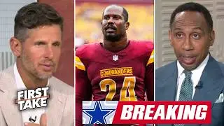 FIRST TAKE | Cowboys defense is REAL problem with Miller - Stephen A.: Dak has everything to win SB