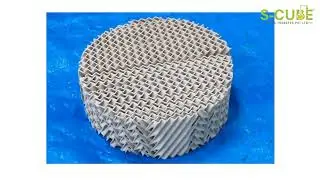 Ceramic Structured Packing By S-cube Mass Transfer Pvt Ltd