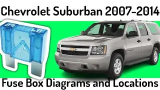 (2007-2014) Chevrolet Suburban Fuse Box Diagrams and Fuse Panel Locations✅
