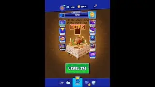 Tetris mobile gameplay #136 level 176
