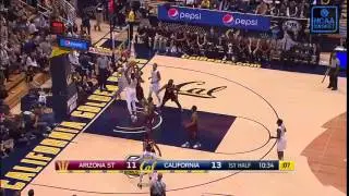 Arizona State @ Cal - Assist di Sam Singer per Kingsley Okoroh