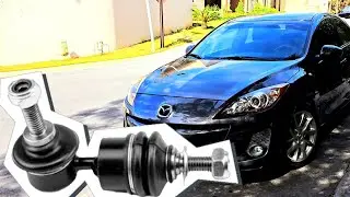 cambio de tornillo estabilizador trasero de Mazda 3 2013