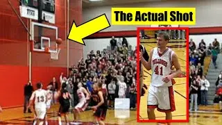 Vintage small town HS basketball all time scoring record New London Wisconsin 2010