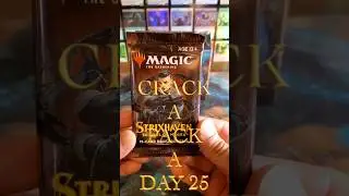 Mtg Crack A Pack A Day 25 Strixhaven draft booster. #mtg #packaday #tcg #packopening