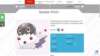 Pok&eacute;mon Year Cycle - Day 665: Spewpa (Official Pok&eacute;dex)
