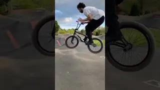 Getting comfortable with halfcab barspins #bmx