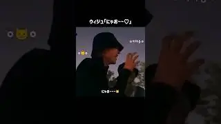 ウィジュの「にゃお〜🐱」が大好きなニコ #andteam #ej #앤팀 #의주 #ウィジュ #ニコラス #nicholas #니콜라스