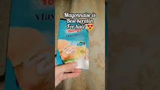 Mayo keratin #diy #mayonnaise