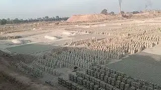 Bricks Factory view #construction #brick 