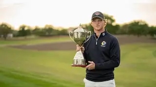 Gustav Ordel - Winner of the 2022-2023 Triple A World Junior Golf Series Order of Merit