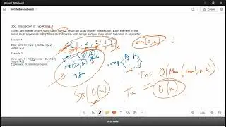Intersection of two arrays II leetcode 350 solution #tutorial #java