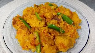 የፆም ዳቦ አልጫ ፍርፍር አሰራር//Ethiopia food//