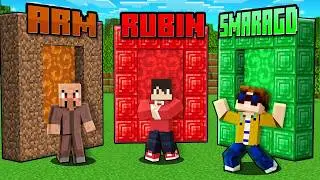 REICH vs. ARM TREPPEN KAMPF in Minecraft...