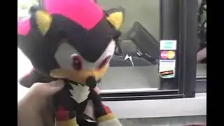 guy orders burger king with shadow the hedgehog plushie (reupload)
