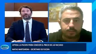 AFTOSA: LA FUCOFA PIDEN CONOCER EL PRECIO DE LAS VACUNAS - 25/2/2025 - MATIAS MARTEARENA