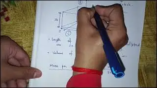 Moment of Inertia of Rectangular Parallelopiped Lecture 3 | Mechanics Dynamics | B.Sc 3rd Year