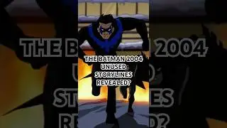 The Batman2004 Unused Storylines, Nightwing Origin Arc?! #batman #dc #nightwing #animation #viral
